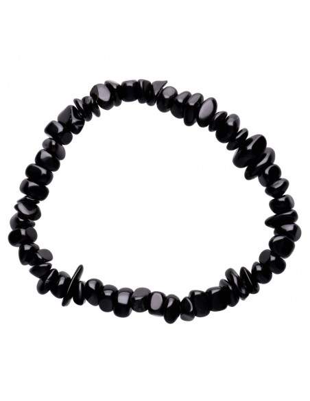 Pulsera Chip De Obsidiana