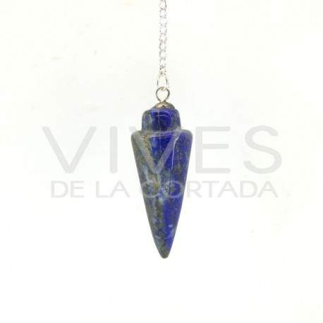 Pendulo Gota en Lapislazuli