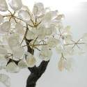 Árbol de Cuarzo Grande con Base de Drusa Amatista