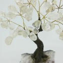 Arbre de Quartz Petit avec base de druse d'améthyste