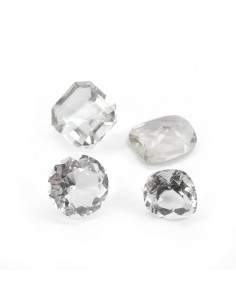 Quartz Faceted Small Shapes