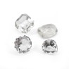 Pequeno Quartzo Faceted Cabochon