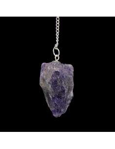 Pêndulo em bruto de ametista