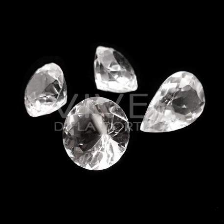 Cuarzo Facetado Formas Grandes