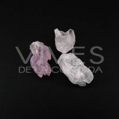 Cuarzo Rosa Cristalizado en Bruto (pack 3-5gr)