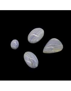 Blue Chalcedony Cabochon (Pack 25gr)
