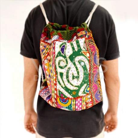Cloth Ropes Backpack