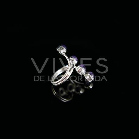 Anillo con Baño de Plata A1