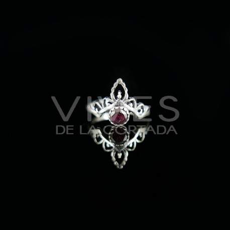 Anillo con Baño de Plata A16