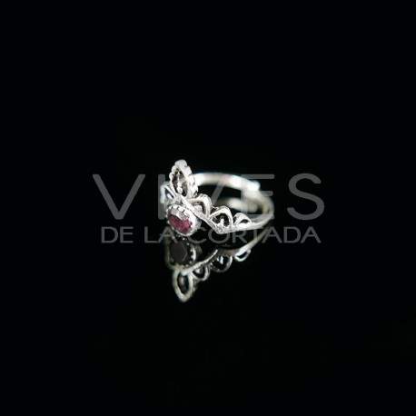 Anillo con Baño de Plata A16