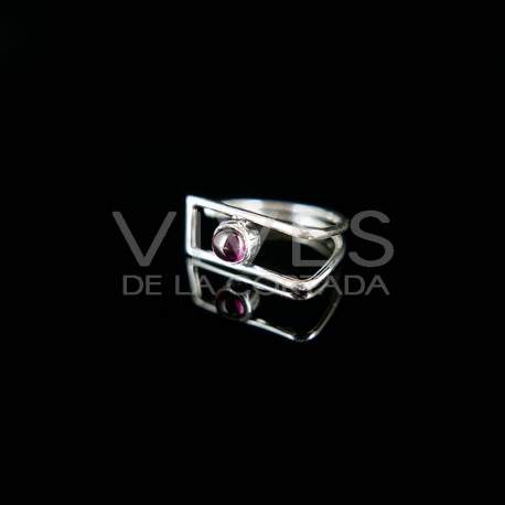 Anillo con Baño de Plata A28