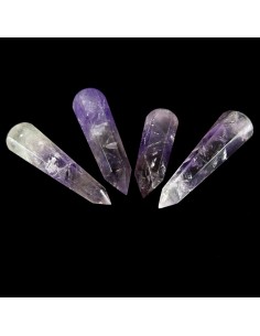 Massajadores em ametista.