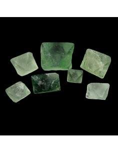 Octaedros Naturales de Fluorita Arco Iris (Pack 250gramos) 2