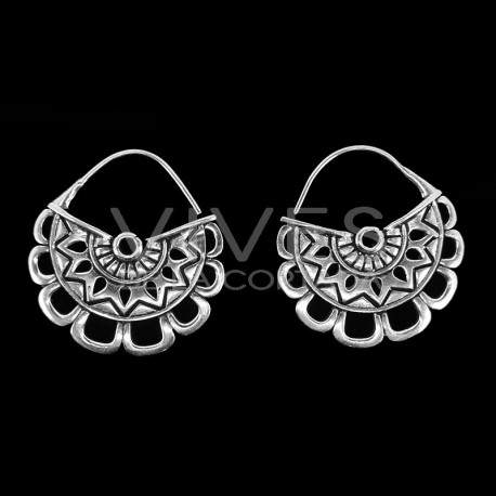 Boucles d'oreilles Placage argent -P29-