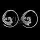 Silver Bath Earrings -P55-