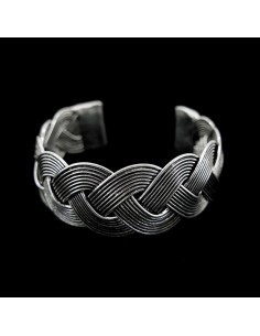 Pulseira com banho de prata -B24-