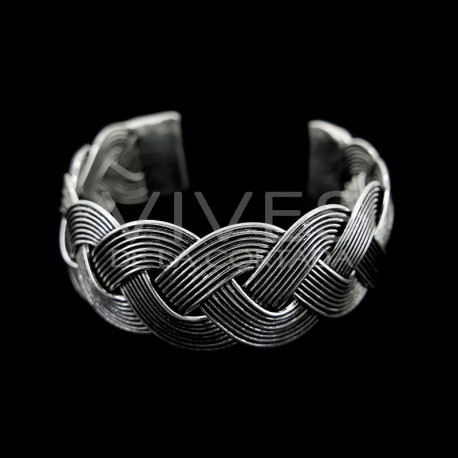 Pulseira com banho de prata -B24-