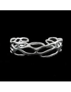 Brazalete en Baño de Plata -B28-
