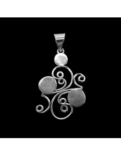 Pendant in Silver Plating -C51-