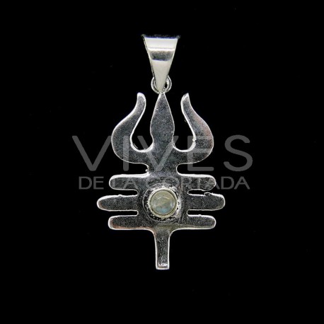 Colgante en Baño de Plata -C53-