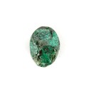 Azurite com cabochão de malaquite