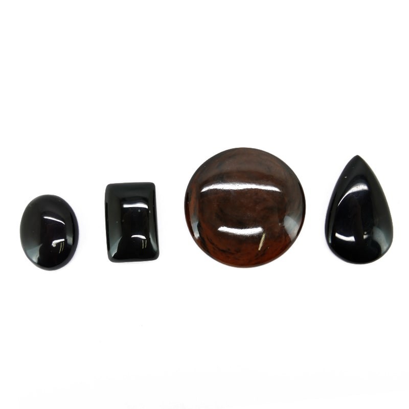 Cabujón de Obsidiana Variada (Pack 30gr)