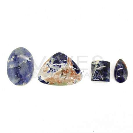 Sodalite cabochon (Pack 30gr)