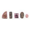 Cabochon de rhodonite