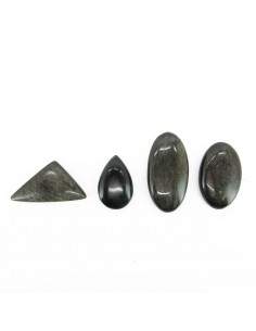 Silver Obsidian Cabochon (Pack 30gr)