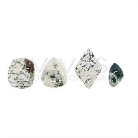 Cabujón de Ágata Árbol (Pack 30gr)