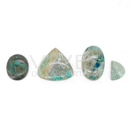 Chrysocolla cabochon (Pack 30gr)