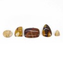 Cabochão de Jaspe Mokaite (Pacote 30gr)