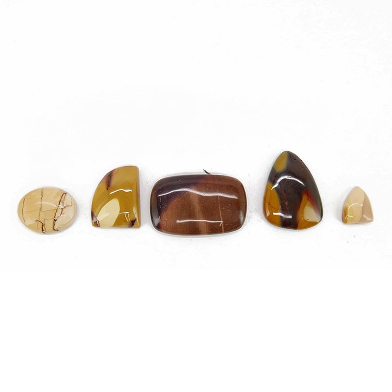 Cabujón de Jaspe Mokaita (Pack 30gr)