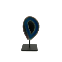 Piédestal en agate teintée