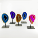 Dyed Agate Pedestal
