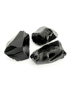 Obsidiana Mediana en Bruto pack 1Kg