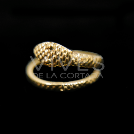 Ring bronze Snaketail Adjustable