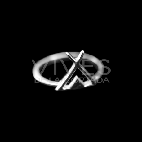 Anillo Cabaña Plata de Ley 925