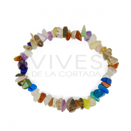 Pulsera Chip de Mix de Minerales