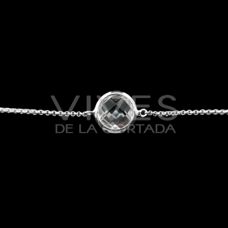 Pulseras con Mineral en Plata de Ley 925 - Colección Geo