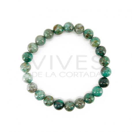 Pulsera de Crisocola 8mm