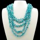 Collier Turquoise Big Chips