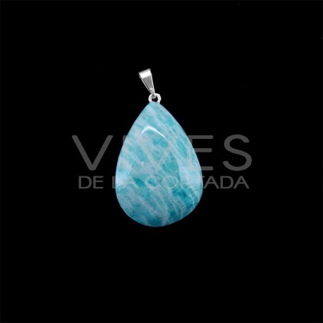 Colgante Gota Amazonita