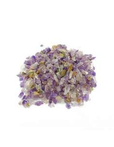 Chips de amatista.