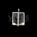 Colgante de Pirita Cúbica en Plata de Ley 925 (L63)