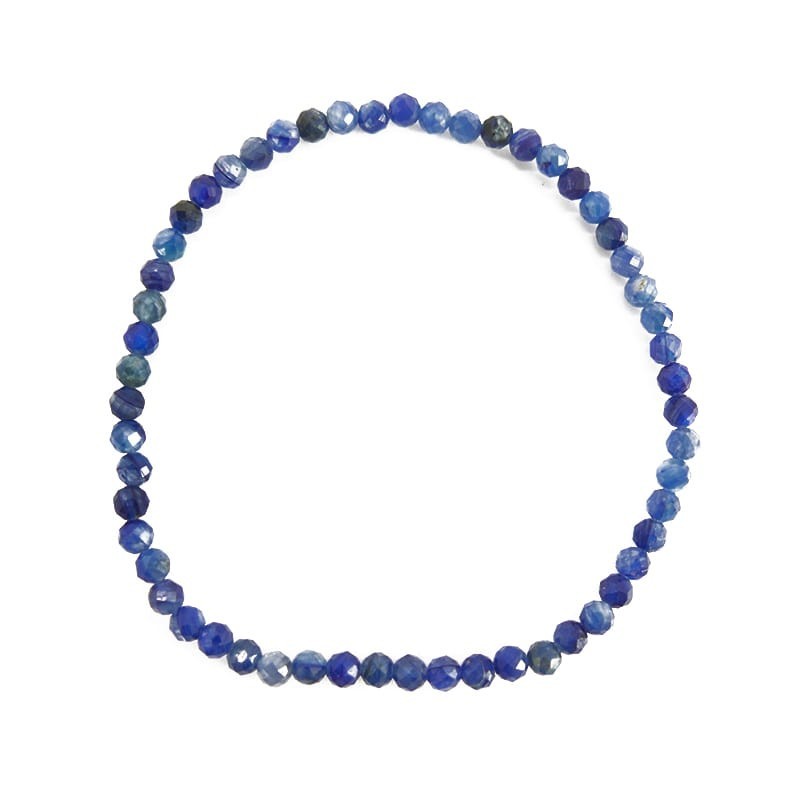 Pulsera de Cianita Facetada 3mm