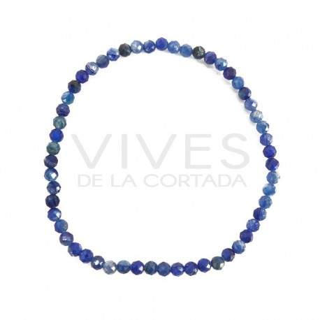 Pulsera de Cianita Facetada 3mm