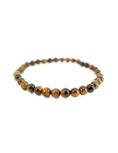 Pulsera Infantil de Ojo de Tigre 4mm