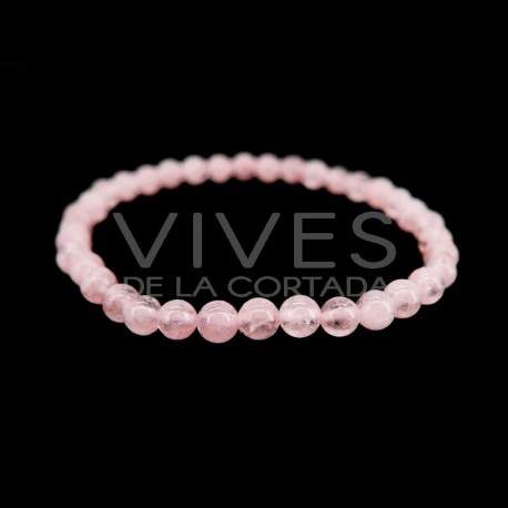 Bracelet Enfants Quartz Rose 4mm