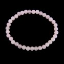 Pulseira de quartzo rosa para crianças 4mm